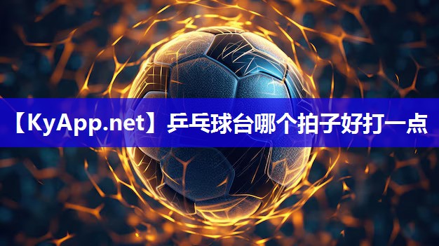 乒乓球台哪个拍子好打一点