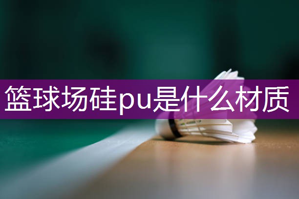 篮球场硅pu是什么材质