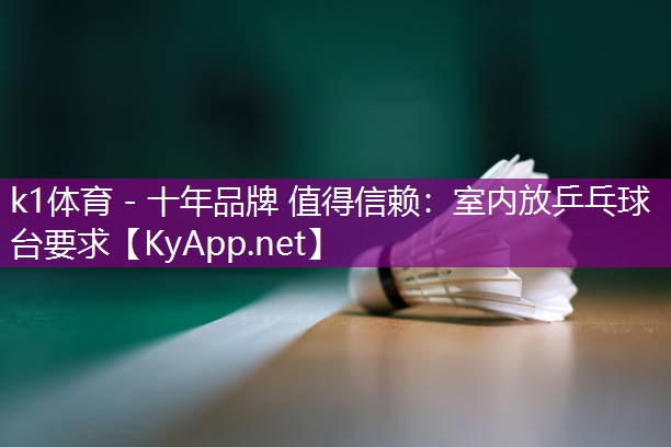 室内放乒乓球台要求